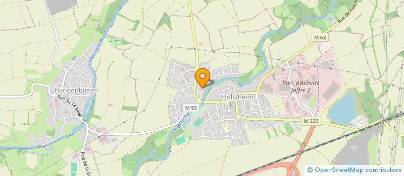 localisation de l'entreprise FINEXUS EXPERTS  HOLTZHEIM