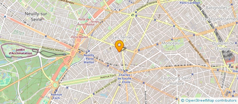 localisation de l'entreprise FINFROG  PARIS