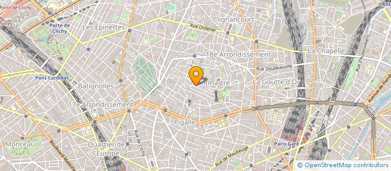 localisation de l'entreprise FINGABOL à PARIS