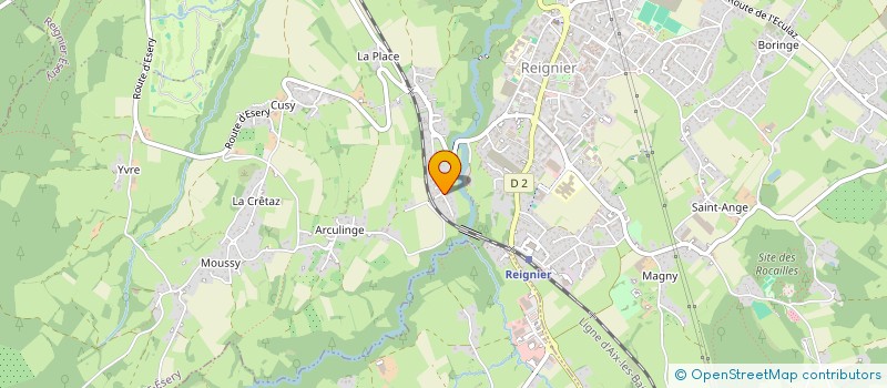 localisation de l'entreprise FINGER à REIGNIER-ESERY