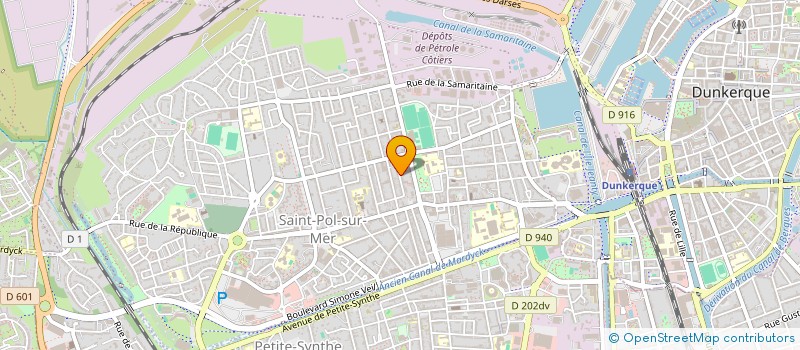 localisation de l'entreprise FINGERBOARD DUNKERQUE - FBDK59  DUNKERQUE