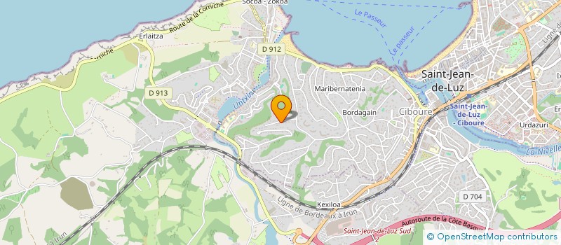 localisation de l'entreprise FINGREL  CIBOURE