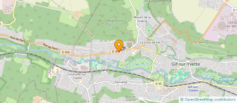 localisation de l'entreprise FINHER à GIF-SUR-YVETTE