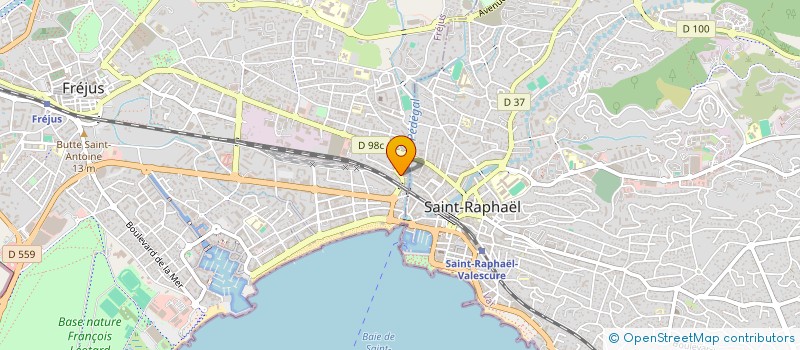 localisation de l'entreprise FINI HABITAT à FREJUS