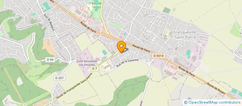 localisation de l'entreprise FINIBAT à FRANQUEVILLE-SAINT-PIERRE