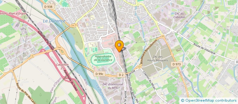 localisation de l'entreprise FINICO SA à CAVAILLON