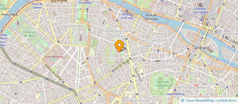 localisation de l'entreprise FINILOR à PARIS
