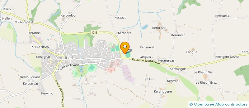 localisation de l'entreprise FINIMAINE  PLOUARZEL