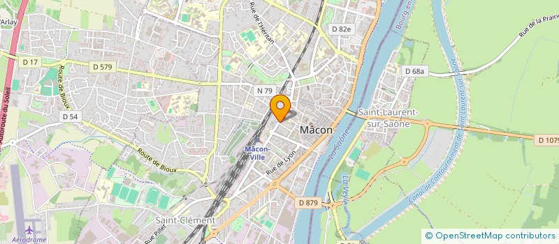 localisation de l'entreprise FINIMMO   FINANCE IMMOBILIER à MACON