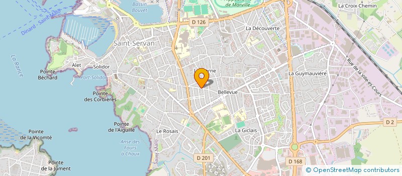 localisation de l'entreprise FINIMMORAURE  SAINT-MALO