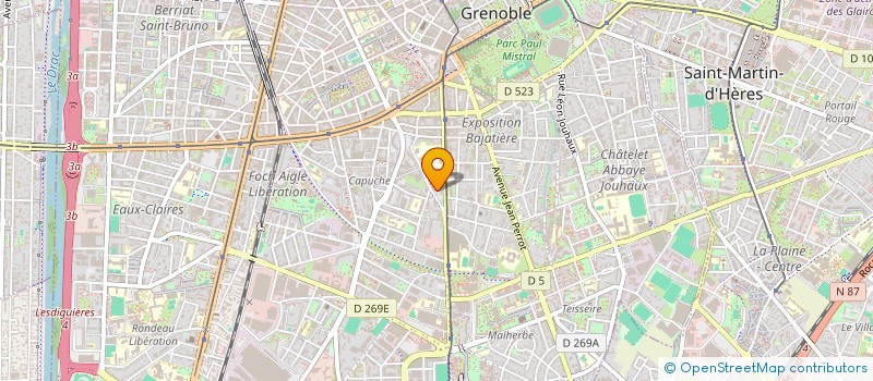 localisation de l'entreprise FINIMO2  GRENOBLE