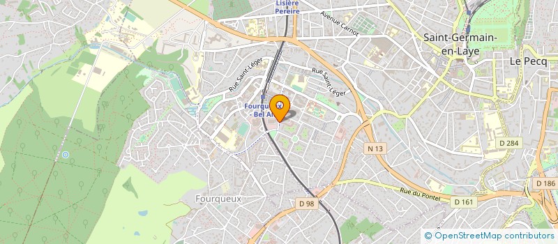 localisation de l'entreprise FININDEP à SAINT-GERMAIN-EN-LAYE
