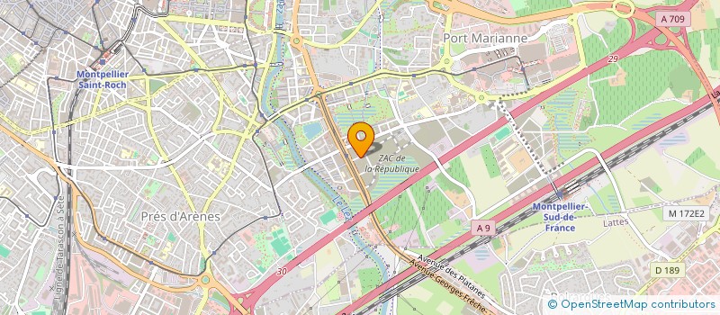 localisation de l'entreprise FININDEV CONSULTING  MONTPELLIER