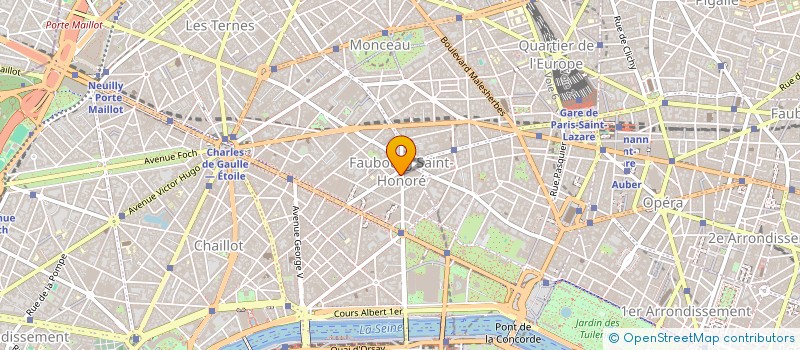 localisation de l'entreprise FININDUS INVESTISSEMENT II à PARIS