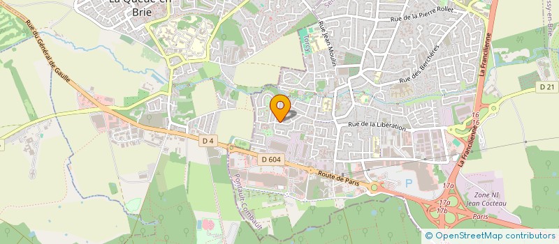localisation de l'entreprise FININSIGHT à VILLIERS-SUR-MARNE