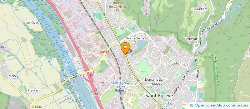 localisation de l'entreprise FININVEST  SAINT-EGREVE