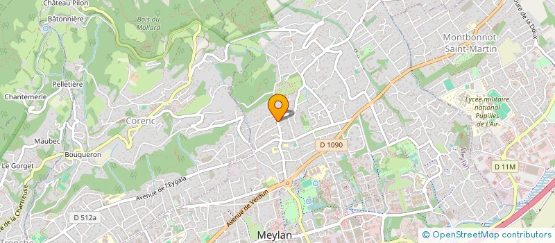 localisation de l'entreprise FININVEST CALDERARO à MEYLAN