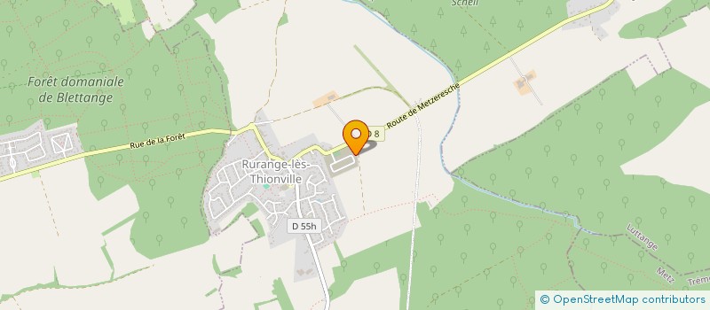 localisation de l'entreprise FININVEST MG  RURANGE-LES-THIONVILLE