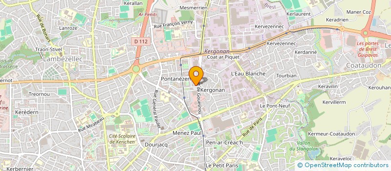 localisation de l'entreprise FINIS TERRA  BREST