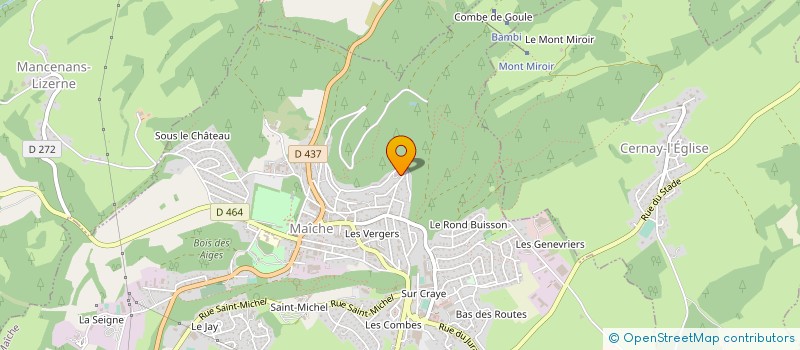 localisation de l'entreprise FINISHING FRANCE  MAICHE