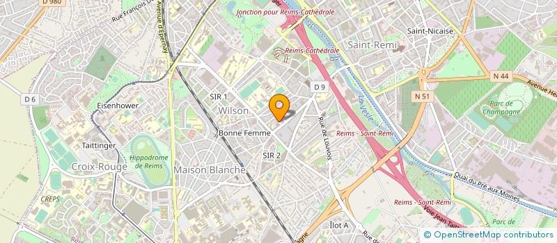 localisation de l'entreprise FINISHTECH  REIMS