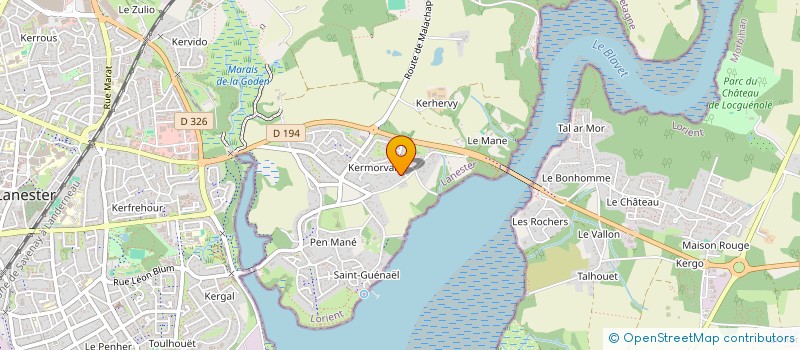 localisation de l'entreprise FINISMED  LANESTER