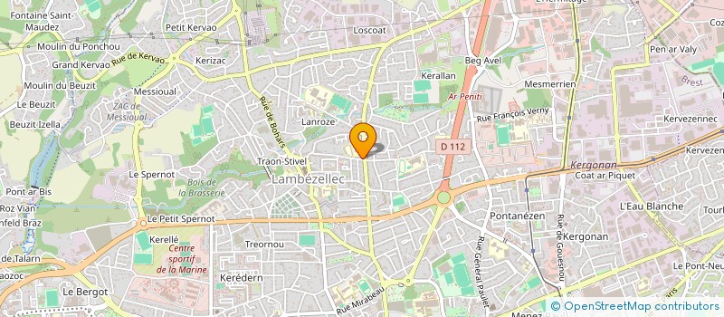 localisation de l'entreprise FINIST TERRAINS à BREST