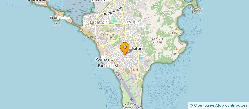 localisation de l'entreprise FINIT LA GALERE à PAMANDZI