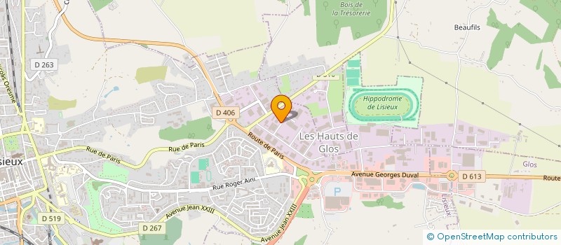 localisation de l'entreprise FINITECH à HERMIVAL-LES-VAUX