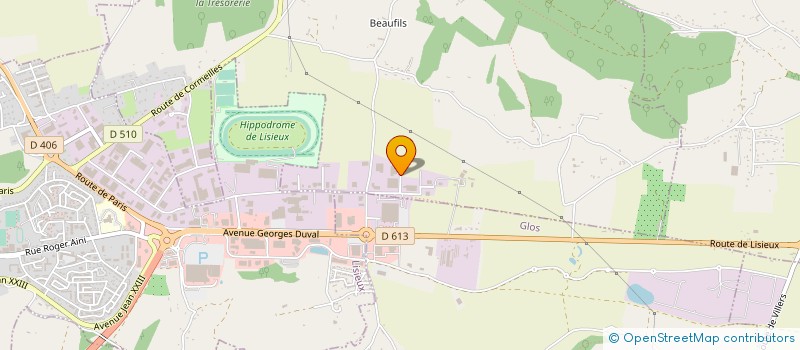 localisation de l'entreprise FINITECH à HERMIVAL-LES-VAUX