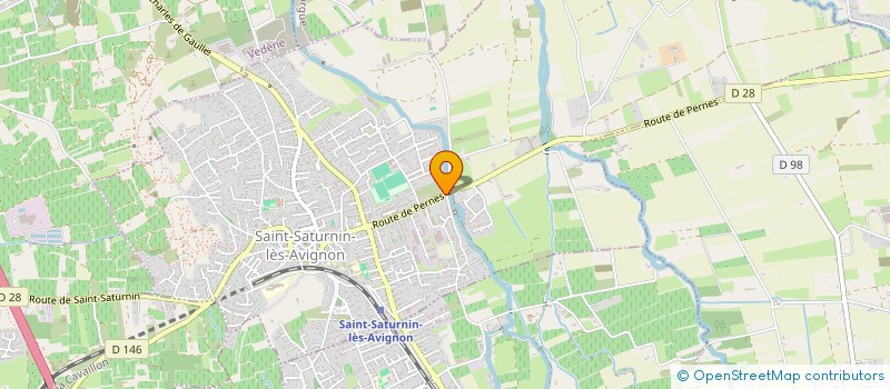 localisation de l'entreprise FINITIONS CONCEPT à SAINT-SATURNIN-LES-AVIGNON