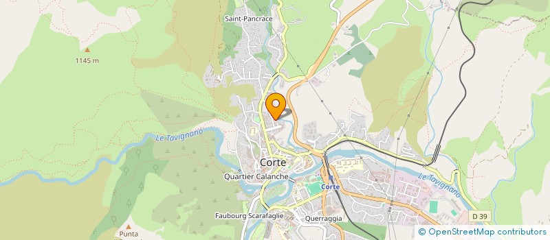 localisation de l'entreprise FINITIONS CORTENAISES à CORTE