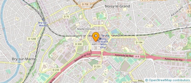 localisation de l'entreprise FINKA HOLDING  NOISY-LE-GRAND