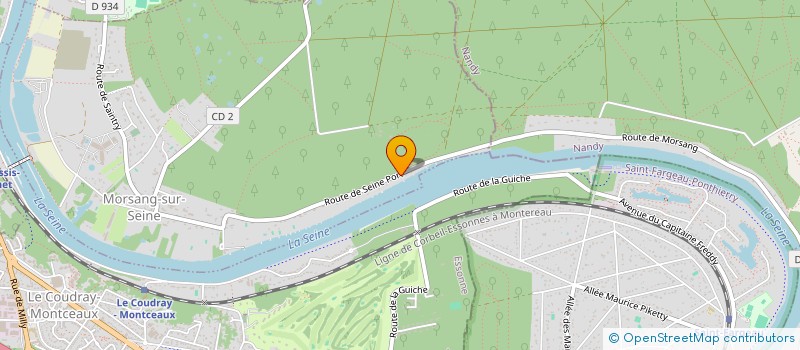 localisation de l'entreprise FINLAUBACH  MORSANG-SUR-SEINE