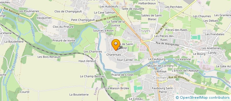 localisation de l'entreprise FINLAUQUE INDUSTRIE  TRUYES