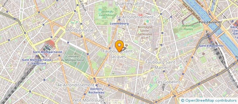 localisation de l'entreprise FINLAY à PARIS