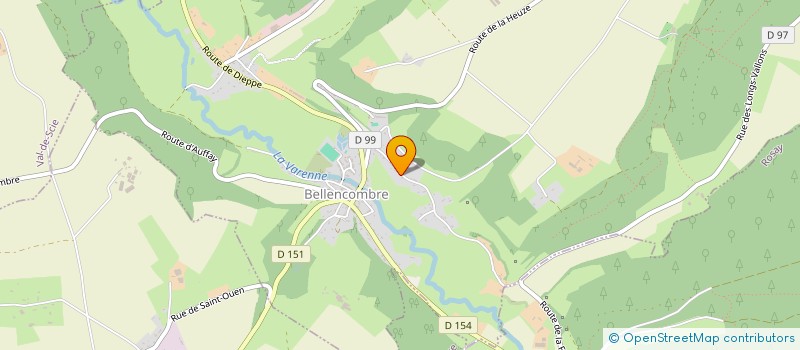 localisation de l'entreprise FINMARKA  BELLENCOMBRE