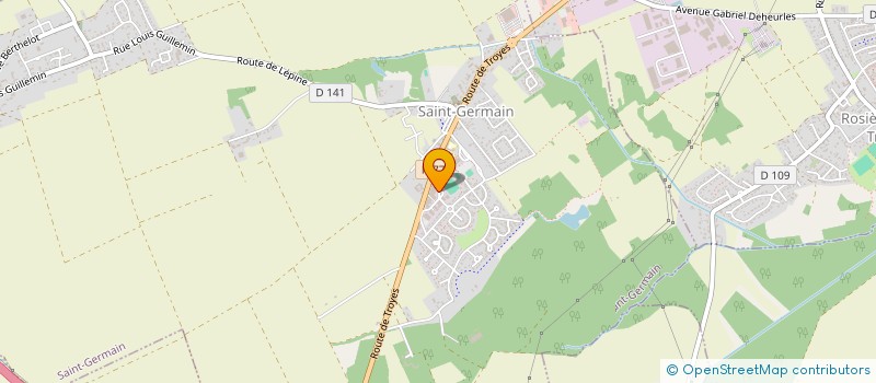 localisation de l'entreprise FINN  SAINT-GERMAIN