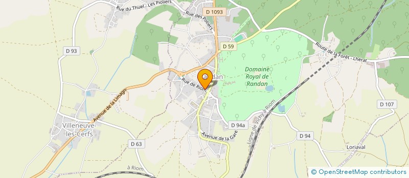 localisation de l'entreprise FINNECO SARL  RANDAN