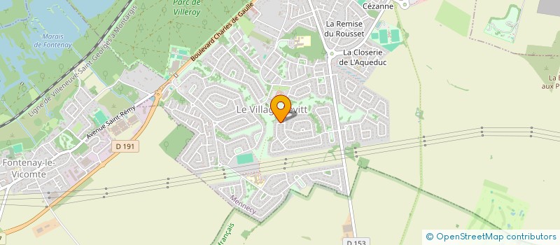 localisation de l'entreprise FINNECY à MENNECY