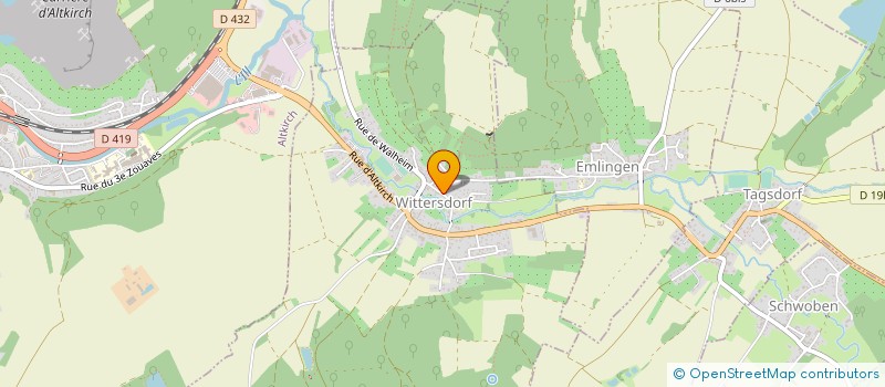 localisation de l'entreprise FINNOT  HAUSGAUEN