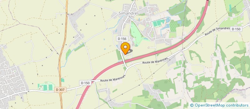 localisation de l'entreprise FINOMI  SIMANDRES