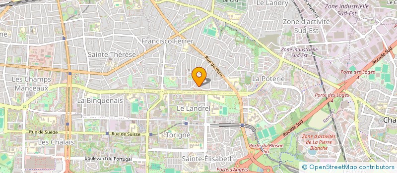 localisation de l'entreprise FINOPAYE  RENNES
