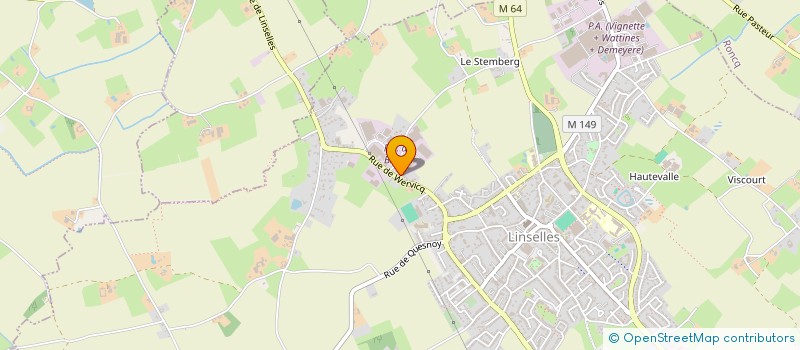 localisation de l'entreprise FINOPROM à LINSELLES
