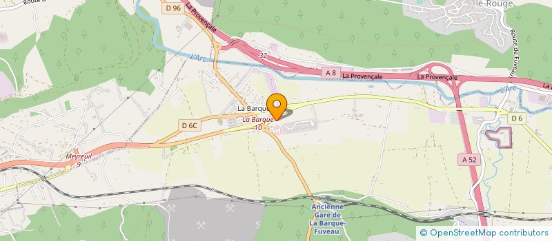 localisation de l'entreprise FINOPSYS à FUVEAU