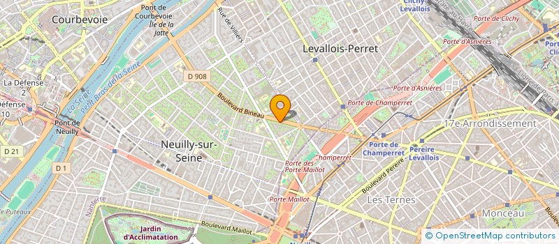 localisation de l'entreprise FINOPTIMAX ADVISORY à NEUILLY-SUR-SEINE