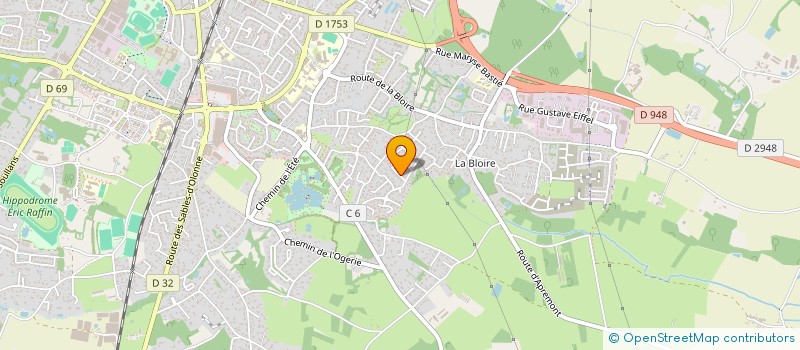 localisation de l'entreprise FINOPTY à CHALLANS