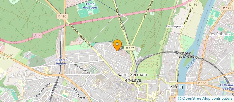 localisation de l'entreprise FINOR  SAINT-GERMAIN-EN-LAYE