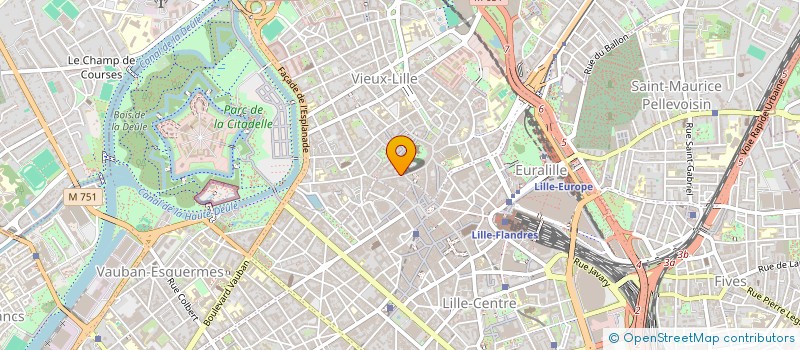 localisation de l'entreprise FINORPA FINANCEMENT à LILLE