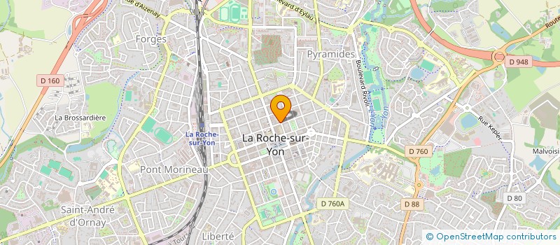 localisation de l'entreprise FINORQUAL à LA ROCHE-SUR-YON